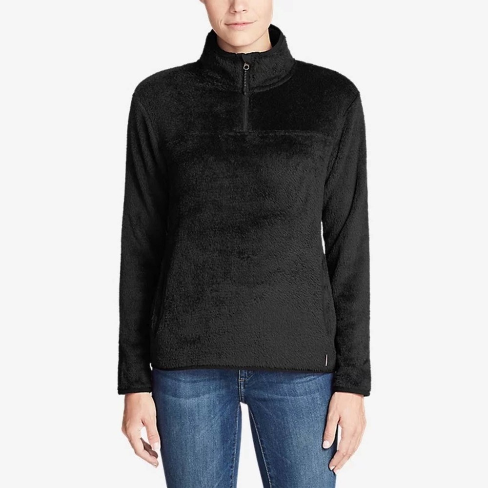 Eddie Bauer Women's Quest Plush 1/4-Zip 2XL